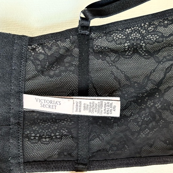 Victoria Secret Black and Pink Corset - Picture 8 of 9